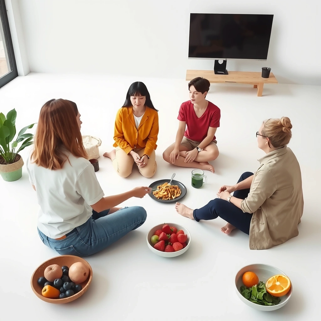 Groupes de soutien et ateliers nutritionnels collectifs